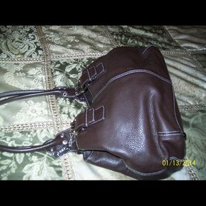 Dark brown purse